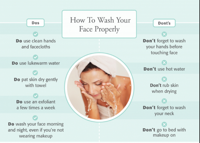 Dos and don’ts of using face wash